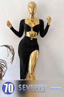 ست نیم تنه دامن مجلسی زنانه کد 060