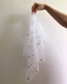 مینی اسکارف بابونه زنانه