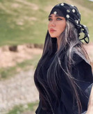 مینی اسکارف بابونه زنانه