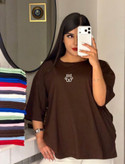 تیشرت باکسی سامر طرح خرس