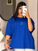 تیشرت باکسی سامر طرح خرگوش زنانه و دخترانه
