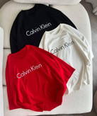 تیشرت باکسی چاپی سامر طرح Calvin Klein (CK)کد ۸۰۳۰۶