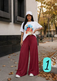 ست تیشرت باکسی و شلوار بگدخترانه