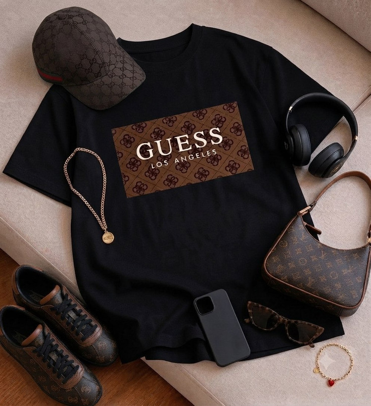 تیشرت سامر طرح guess