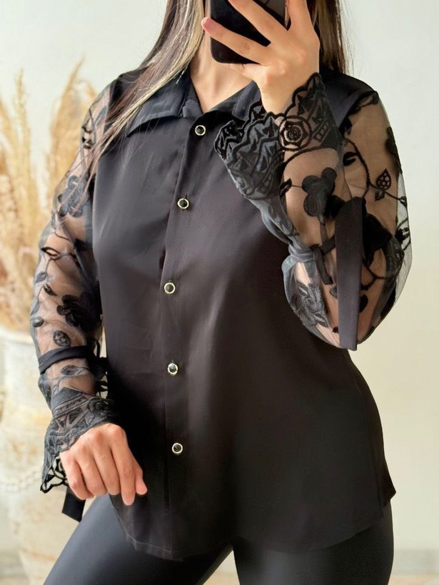 شومیز مجلسی آستینتور