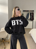 تیشرت bts لانگ اسلیپ زنانه و دخترانه کدA70018
