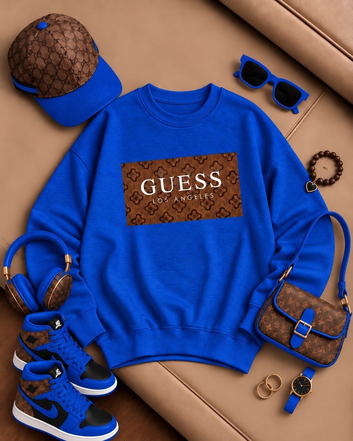 دورس تو کرکی یقه گرد طرح guess کد ۸۰۷۵۸