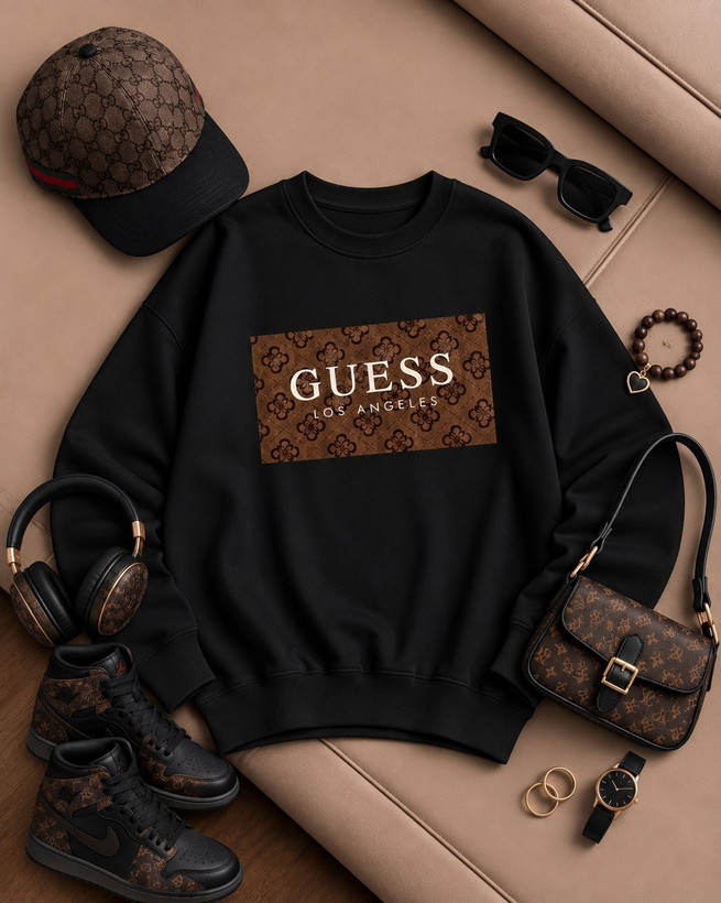 دورس تو کرکی یقه گرد طرح guess کد ۸۰۷۵۸