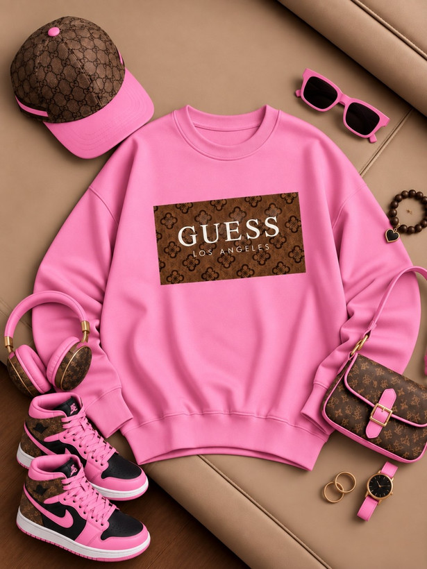 دورس تو کرکی یقه گرد طرح guess کد ۸۰۷۵۸