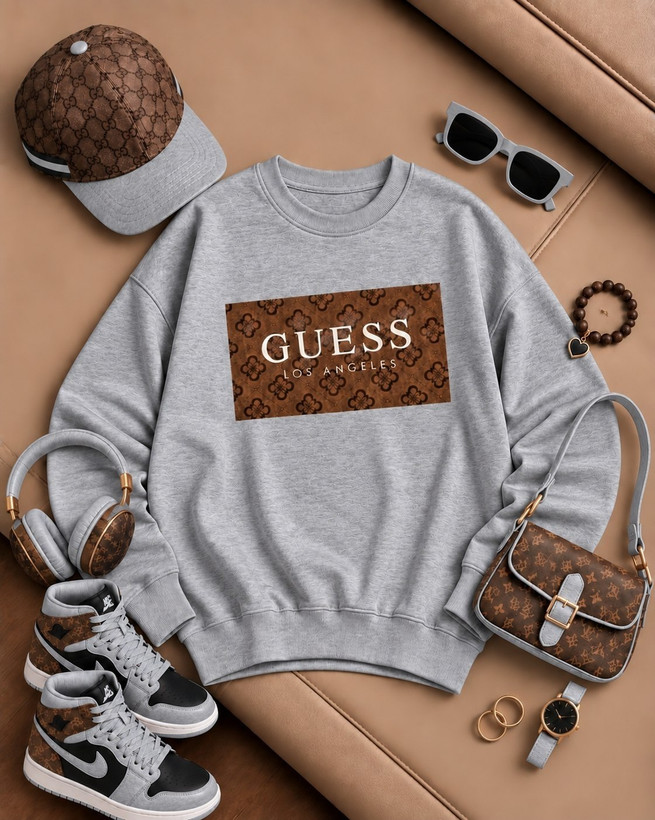 دورس تو کرکی یقه گرد طرح guess کد ۸۰۷۵۸