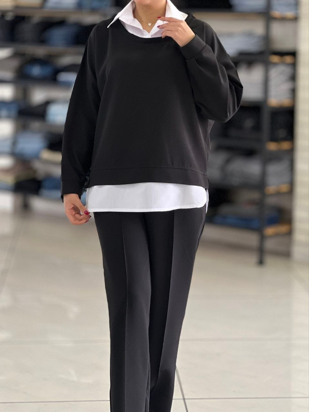 🤎🖤 ست جذاب یقه فیک 😍✨